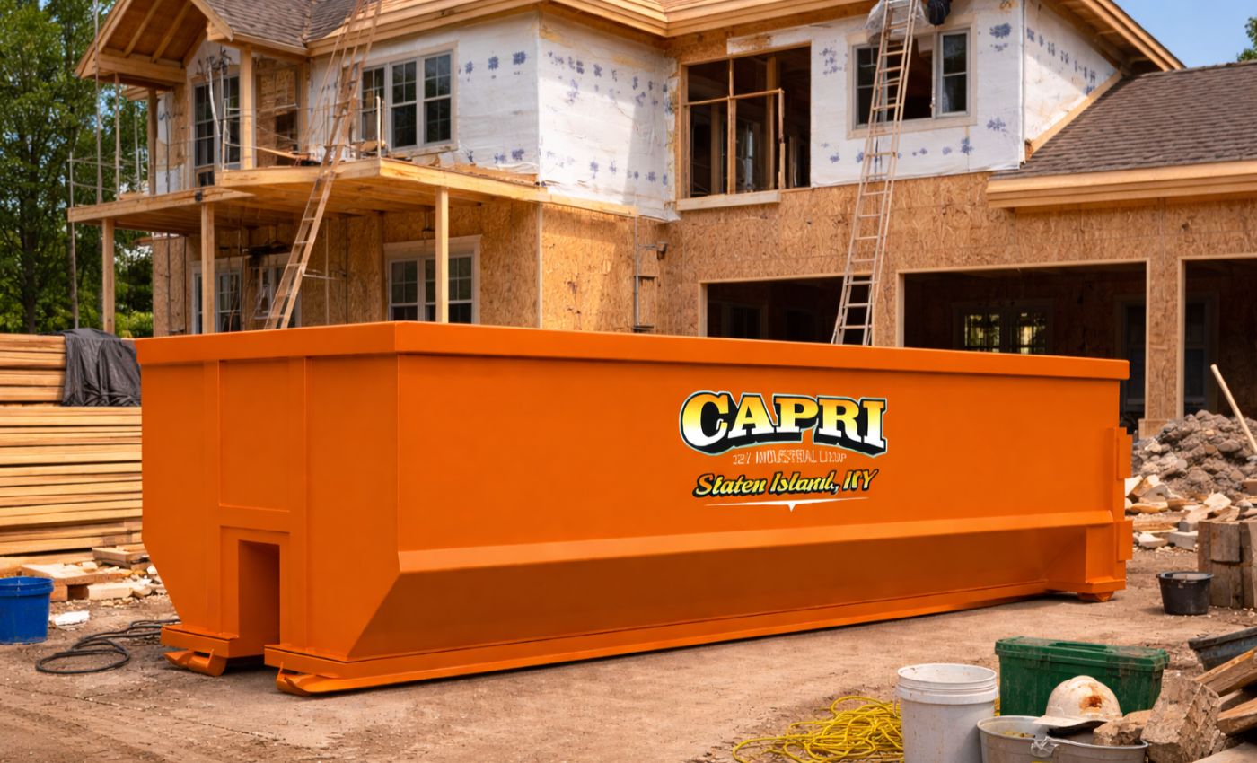 Construction dumpster rental